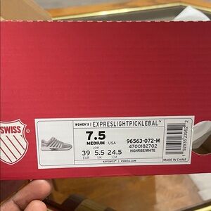 K-Swiss Women's Express Light Shoes - Highrise and White